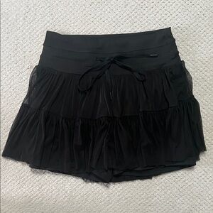 POPFLEX Black Skort with Pockets